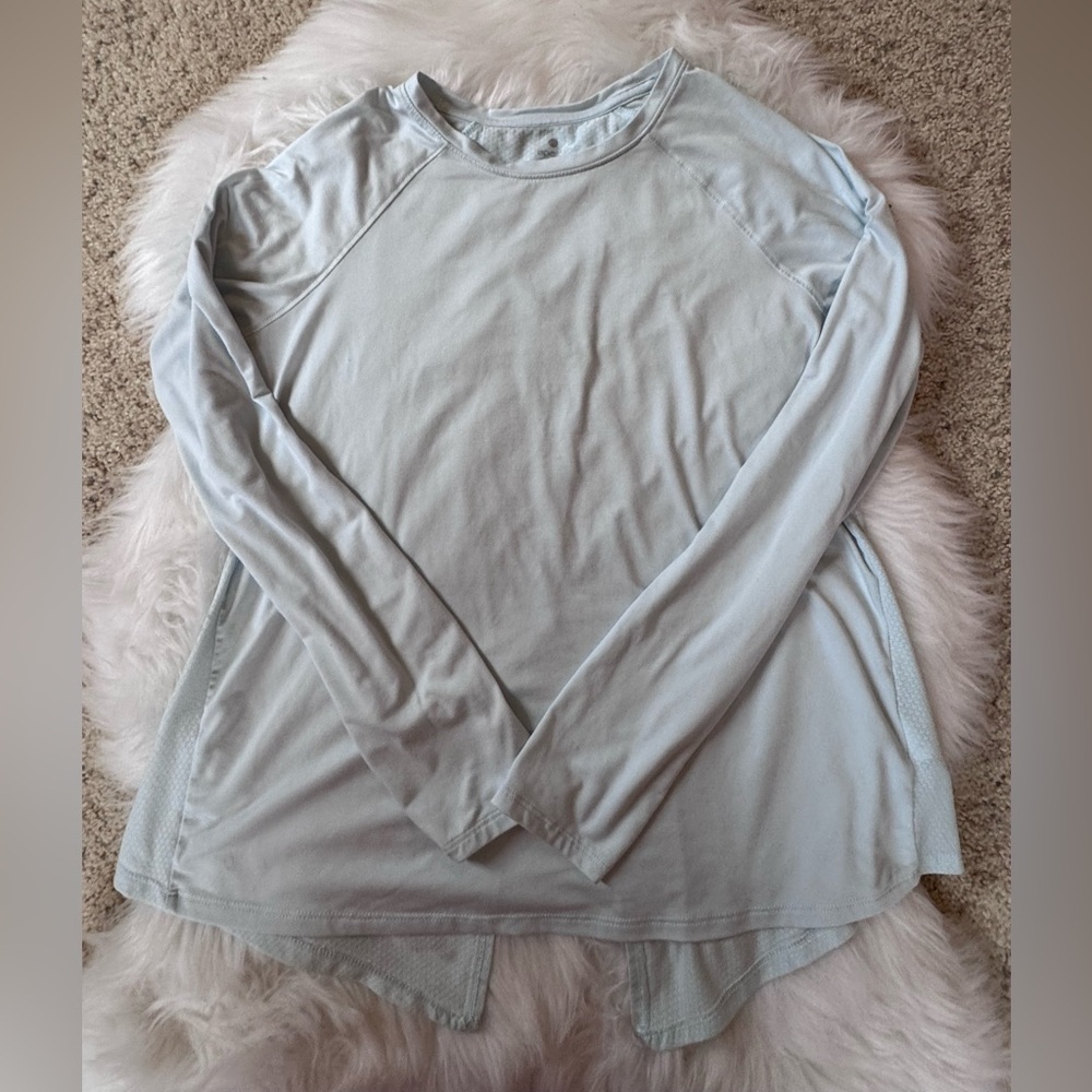 Apana Size S Light Blue Women's Yoga Top